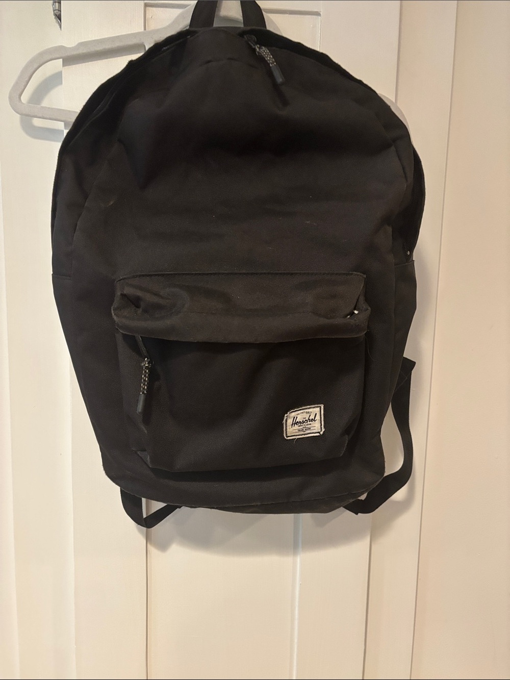 Herschel Supply Company Black Classic Backpack with Front Pocket